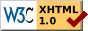 This page is valid XHTML!